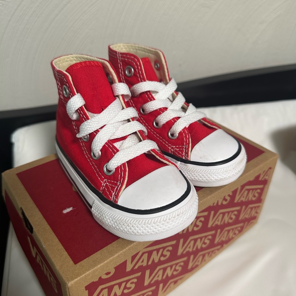 Converse Kids Red Sneakers